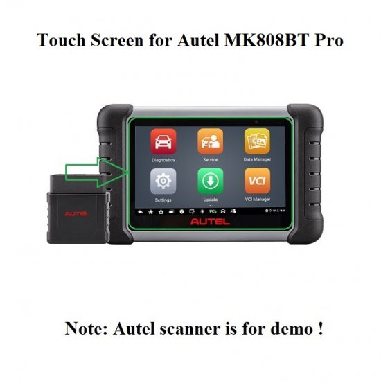 Touch Screen Digitizer Replacement For Autel MK808BT PROAutel